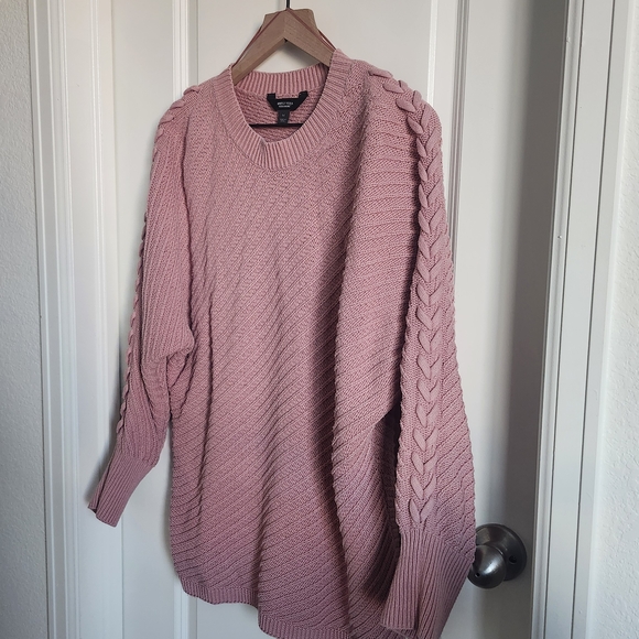 Simply Vera Dusty Pink Knit Sweater - Picture 7 of 10